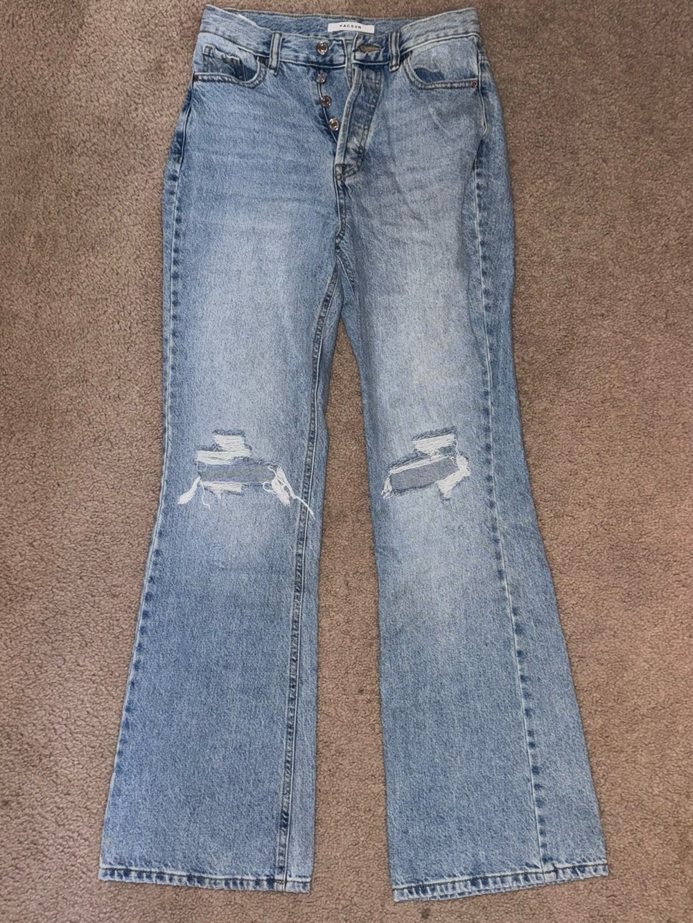 PacSun Light Wash Boot Cut Jeans